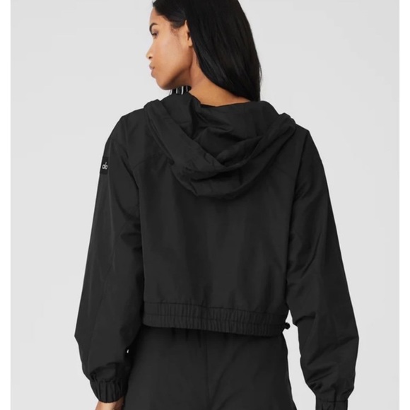 NWOT ALO Yoga Women’s International Anorak Hoodie Large - Picture 2 of 11